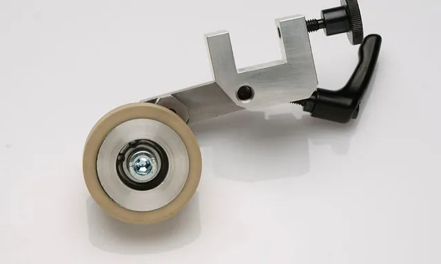 Abtreibrolle mit Halter komplett